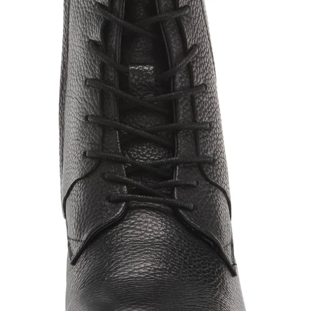 Franco Sarto Jetson Black Leather Moto Boot 5.5 - NWT! - Picture 3 of 4